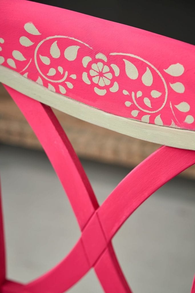 Stolička Capri Pink