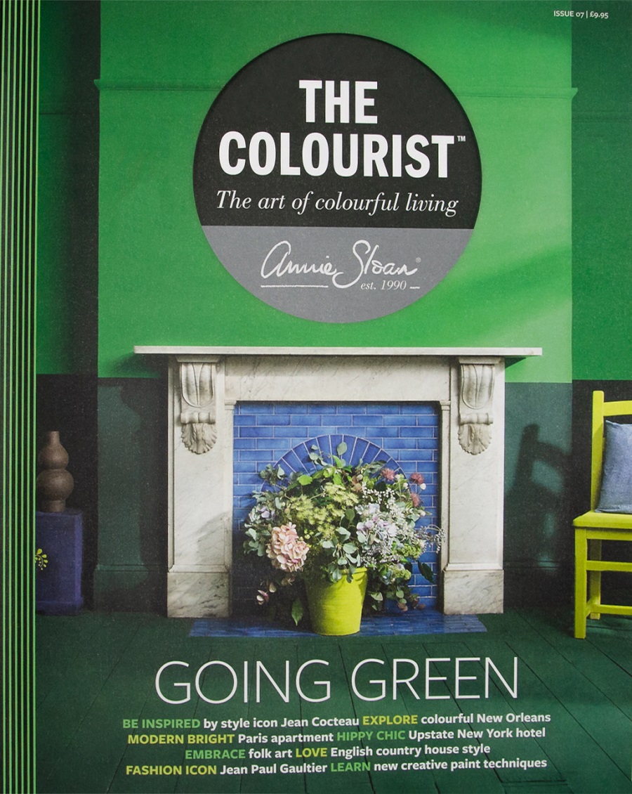 časopis o dizajne a bývaní Annie Sloan The Colourist 7