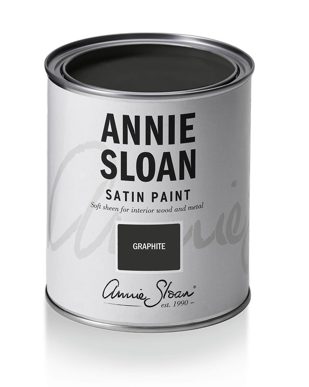 Čierna grafitová farba na nábytok - Satin Paint Annie Sloan Graphite