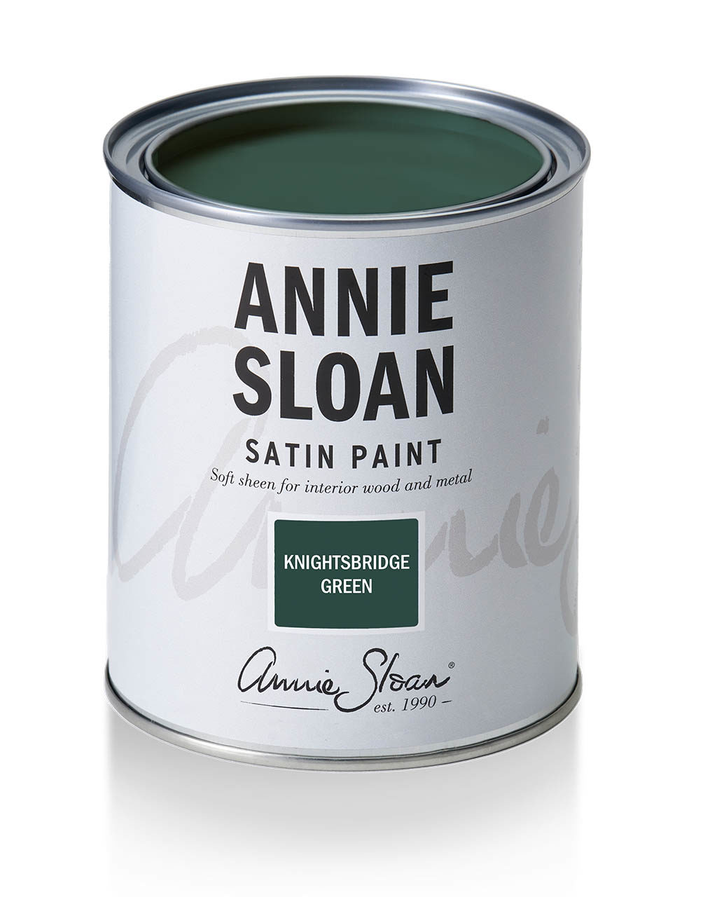 Tmavozelená farba na nábytok - Satin Paint Annie Sloan Knightsbridge Green