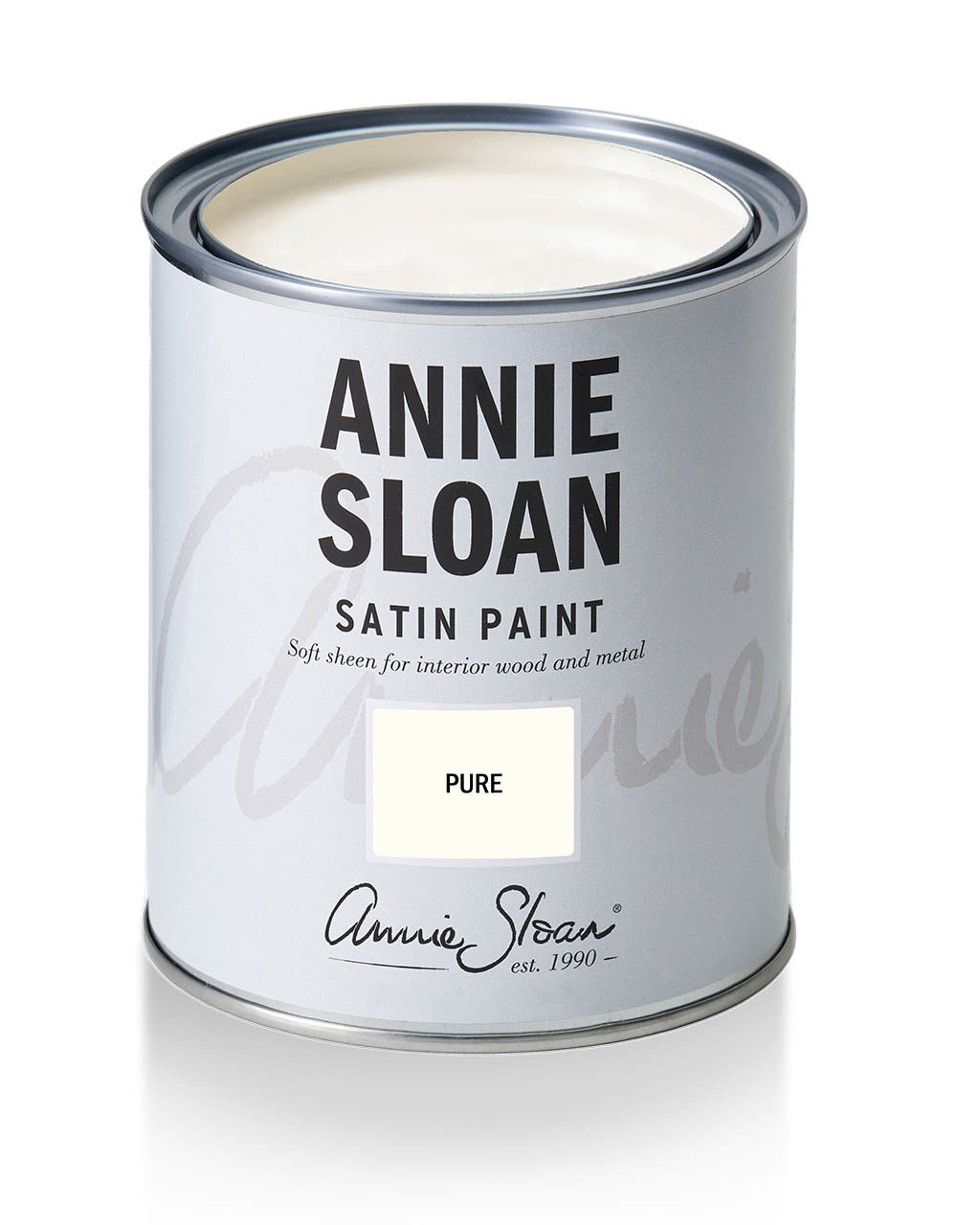 žiarivá čistá biela farba na nábytok - Satin Paint Annie Sloan Pure