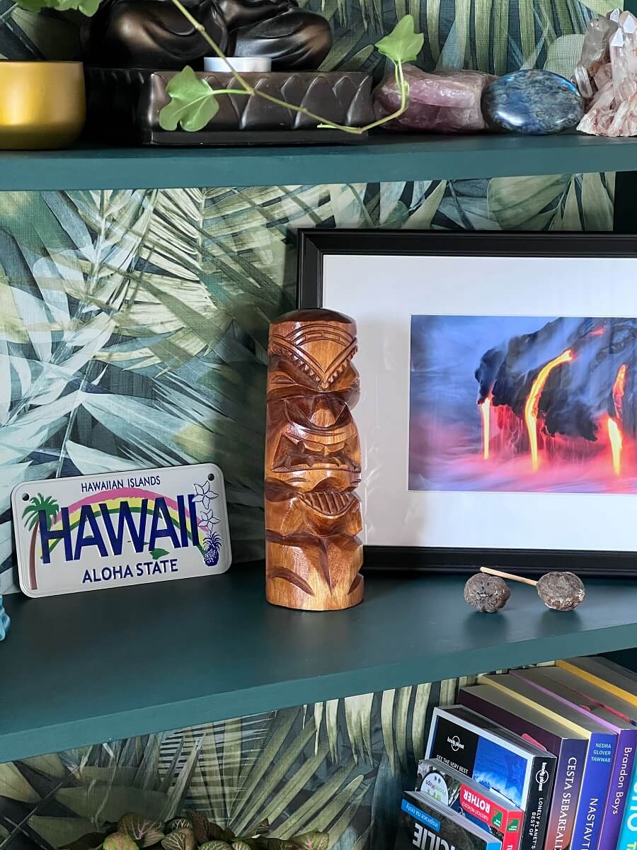 komoda v štýle Hawai renovovaná farbou Annie Sloan Satin Paint Knigtsbridge Green