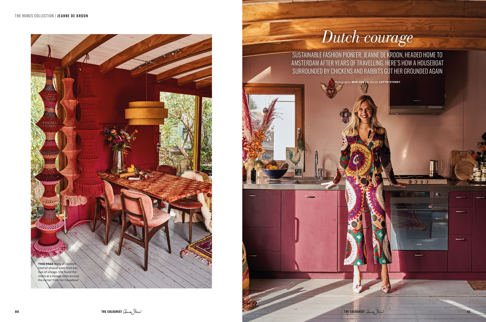 časopis o dizajne a bývaní Annie Sloan The Colourist 9