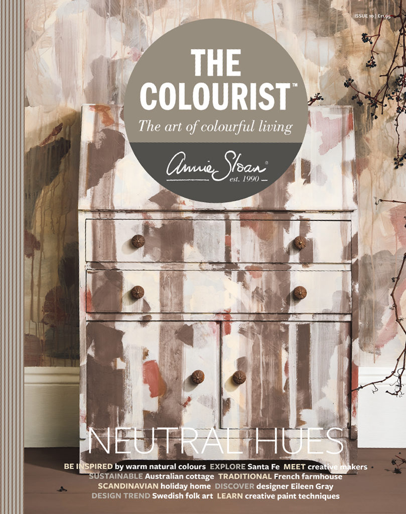 časopis o dizajne a bývaní Annie Sloan The Colourist 10