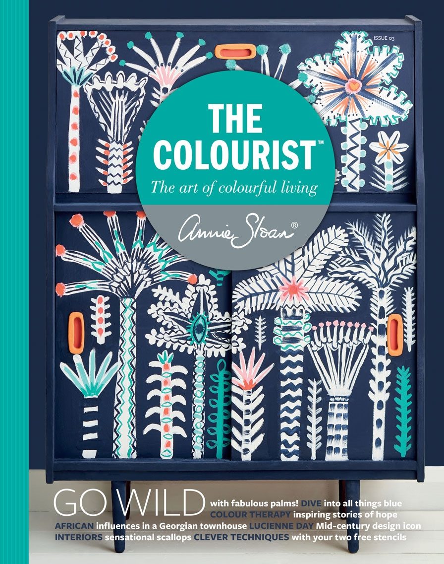 časopis o dizajne a bývaní Annie Sloan The Colourist 3